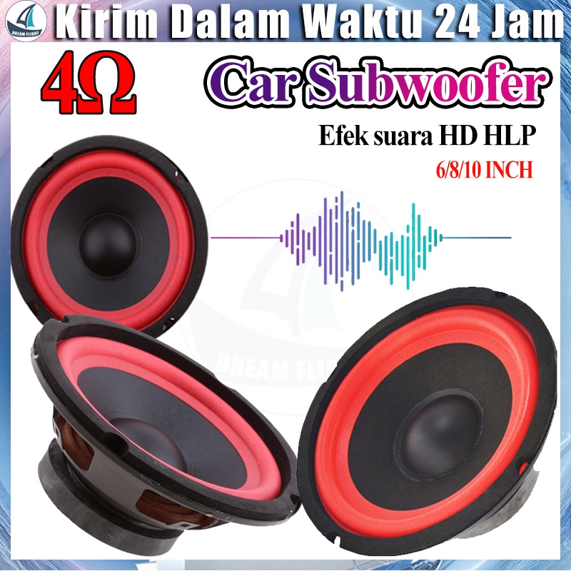 ✨Barang spot✨Speaker Subwoofer Mobil Bass Speaker Subwoofer Woofer Loudspeaker Midrange Speaker  Aud