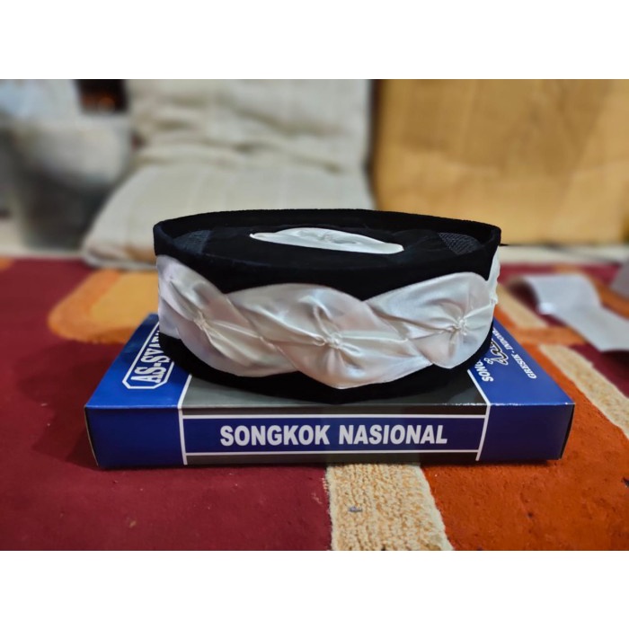 Songkok Peci Kembang Kol I Peci adat Betawi I Songkok Jawara - Merah, 7