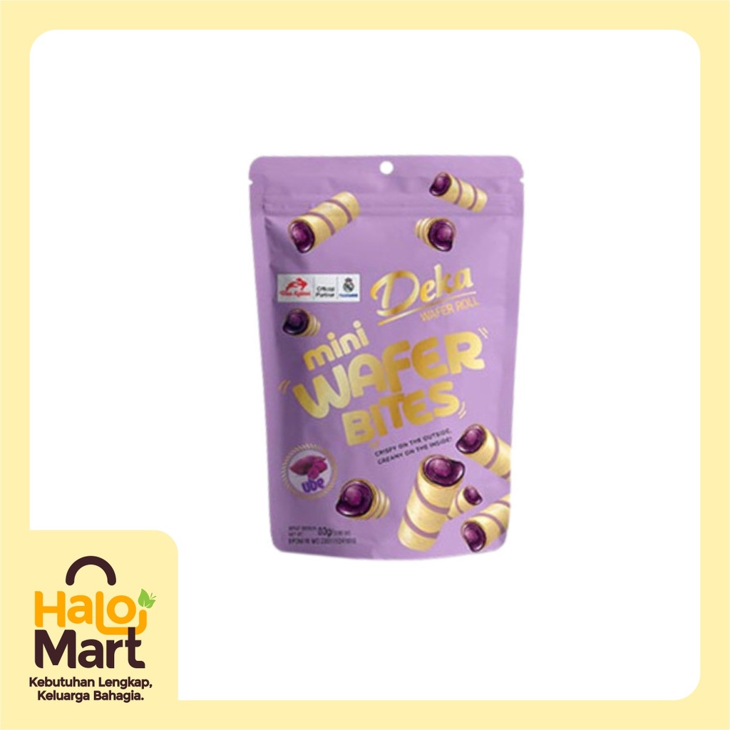 

Deka Mini Wafer Bites Ube 72g