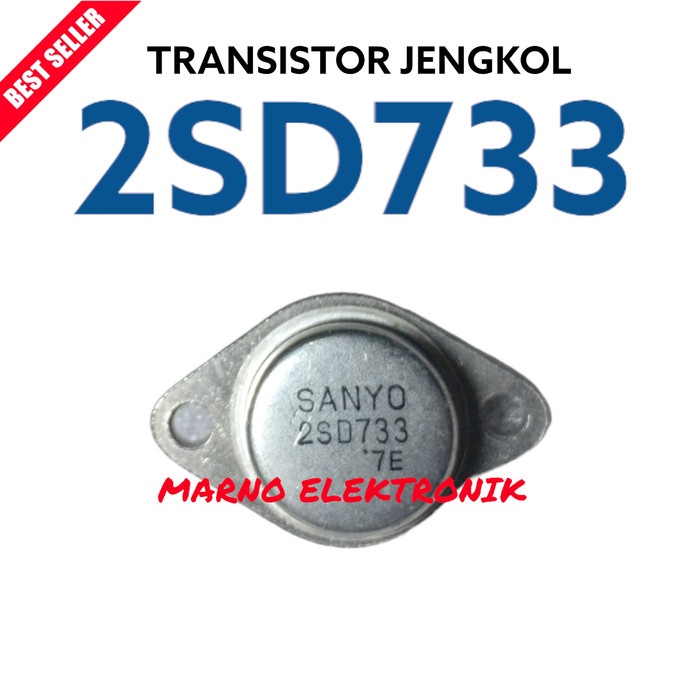 PART TRANSISTOR TR JENGKOL 2SD733 D 733 D733 ASLI ORI ORIGINAL