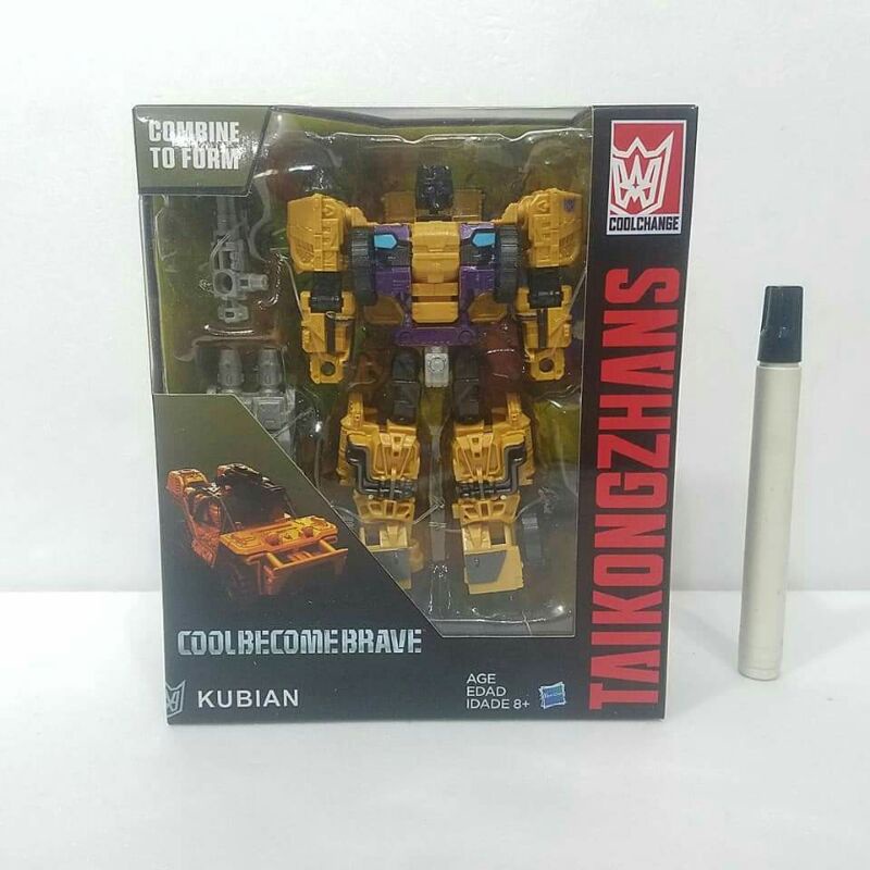 Mainan deformation robot figure Transformer Coolbecomebrave boxswingleTaikongzhan kubiancool