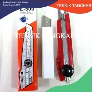 

Paket Pisau Cutter KENKO L 500 Besar + Isi Cutter 1 pak Cutting Knife