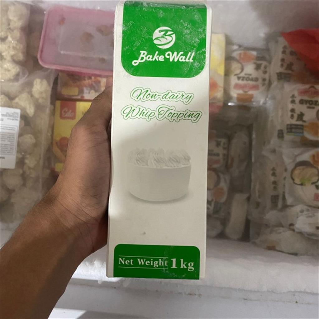 

Bake Wall Non Dairy Whip Cream 1 Ltr Whipg Topg Krim Nabati 1 Kg