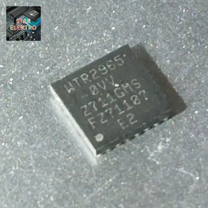WTR2965 WTR 2965 IC Sinyal Audio Xiaomi RF Redmi Network Sinyal