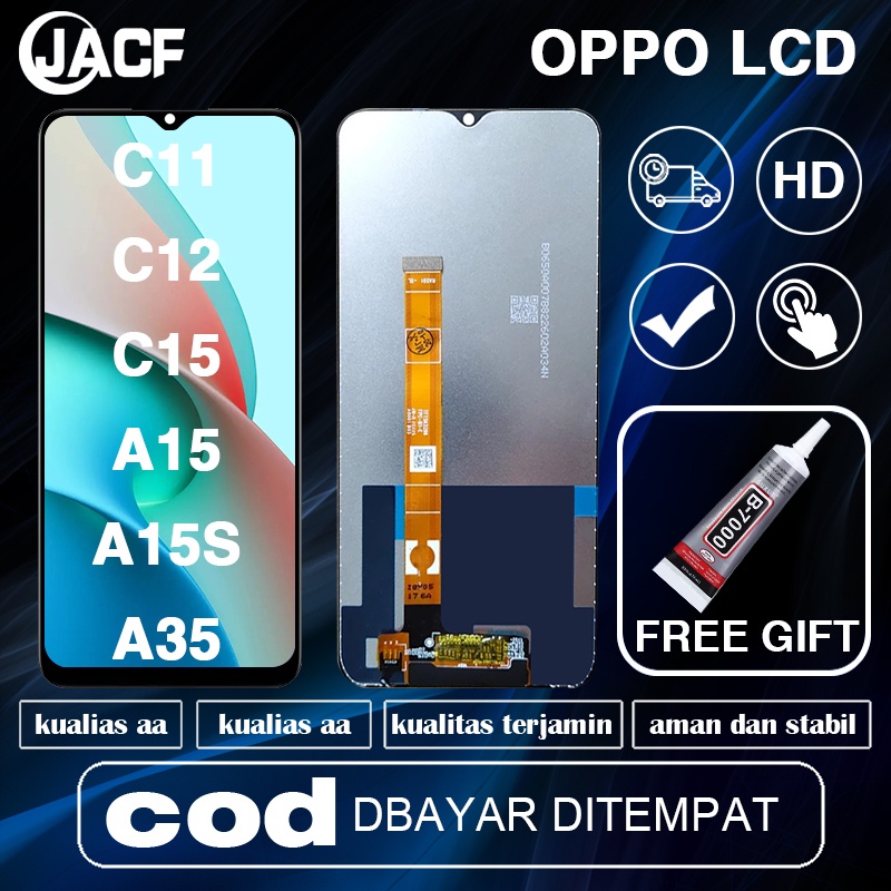 【ORIGINAL】LCD OPPO A57 Fullset original Layar hp Touchscreen asli ori copotan