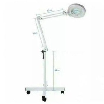 Promo. Lampu Facial + kaca pembesar LED Standing