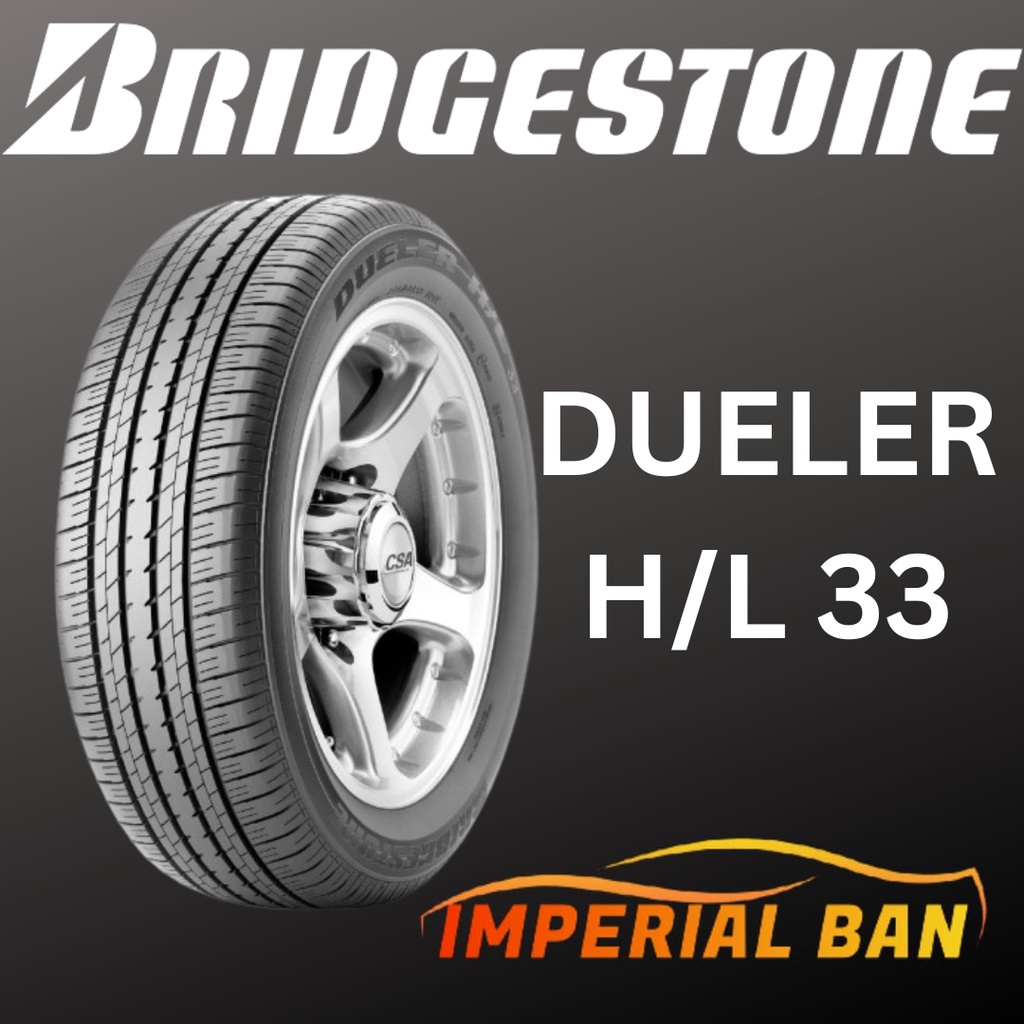 235/60 R18 Bridgestone Dueler HL D33 Ban Mobil CRV Mazda Captiva