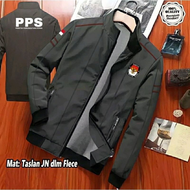 JAKET WINTER RUBBY PPS PKU / JAKET PPS / JAKET PEMILU 2024 / JAKET PPS KPU /JAKET PRIA  jaket custom