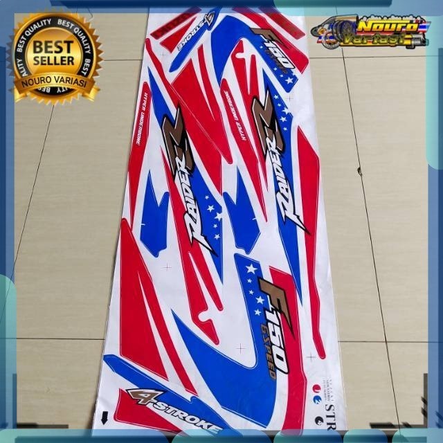 Stiker striping SUZUKI SATRIA FU RAIDER 2014 2015 2016 THAILAND THAILOOK MOTHAI bagus