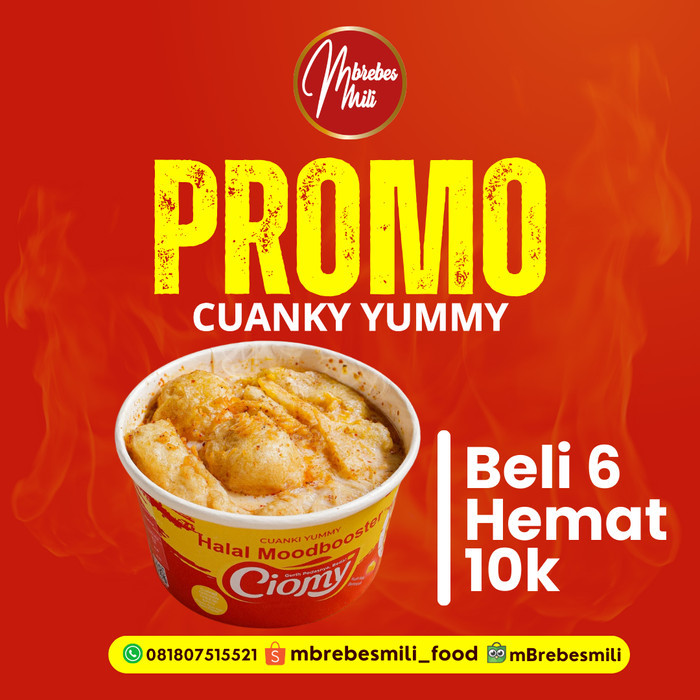 

READY STOCK!!! Paket Hemat Ciomy Cuanki Cheese isi 6 - Reguler Pack