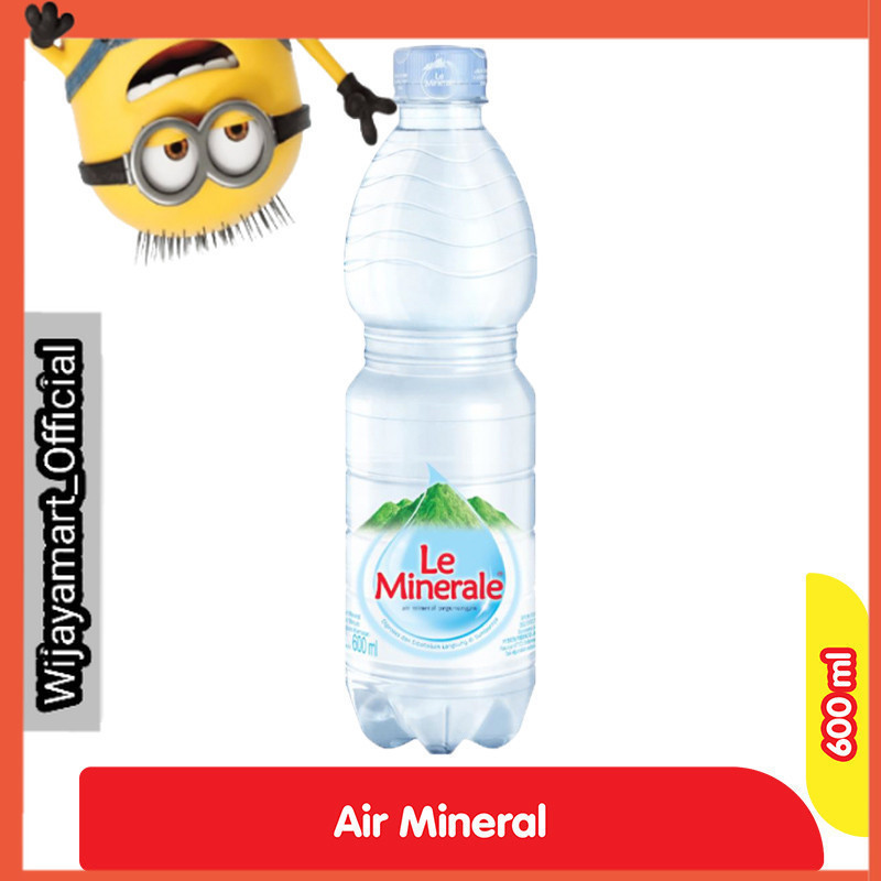 

Le Minerale Air Mineral Botol 600 ml