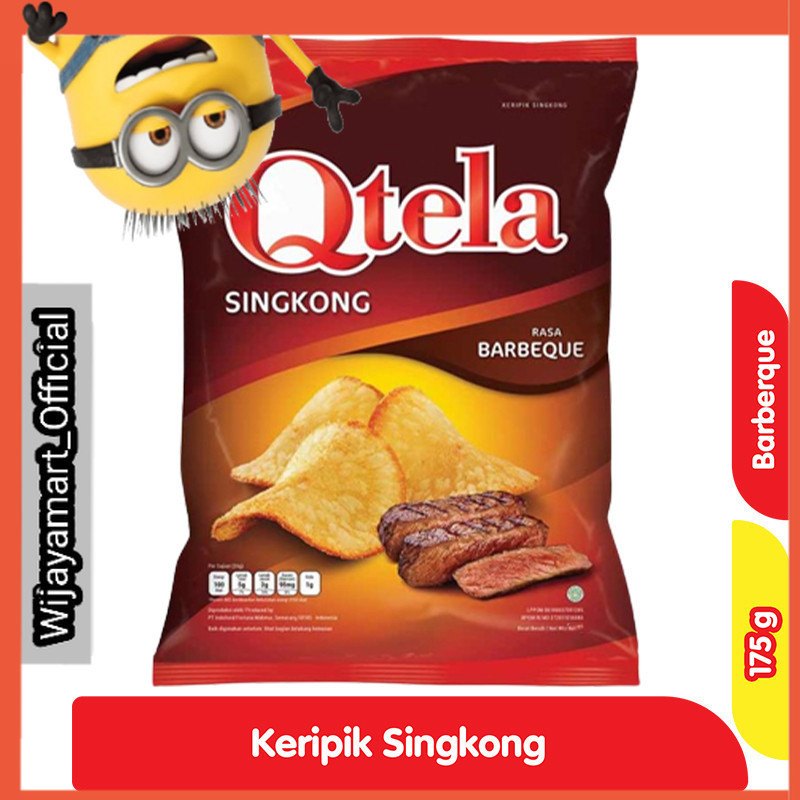 

Qtela Keripik Singkong Barbekiu 175 g