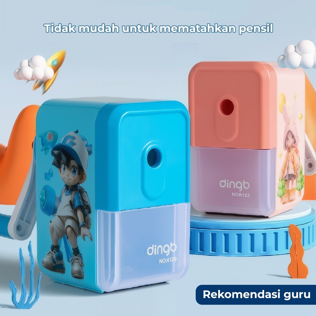 

BOBOMART SERUTAN PENSIL ANAK - SERUTAN MEJA PUTAR MINIMALIS ELEGAN DB-8120