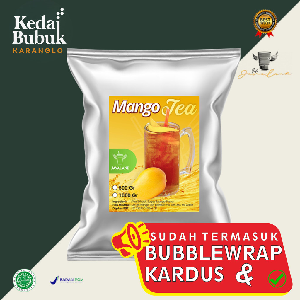 

(Super) Bubuk Minuman Mango Tea Kemasan 1 Kg Javaland