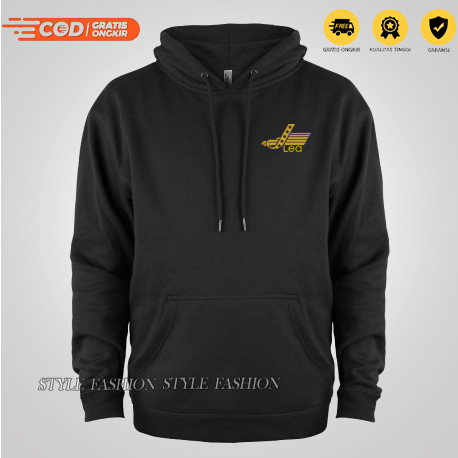 Style Fashion (COD) SWEATER - HOODIE PRIA LEA GOLD / Switer Pria / Hoodie Polos / Sweater Pria Hoodi