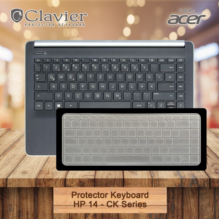 DIKAR Keyboard Protector Cover Hp 14-CK0011TU 14-CK0012TU 14-CK0132TU Siliko