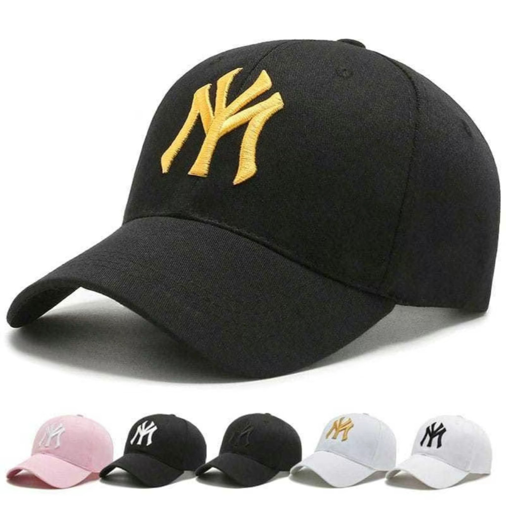 COD Topi Baseball topi Pria Wanita Topi NY New York Fashion Korean style