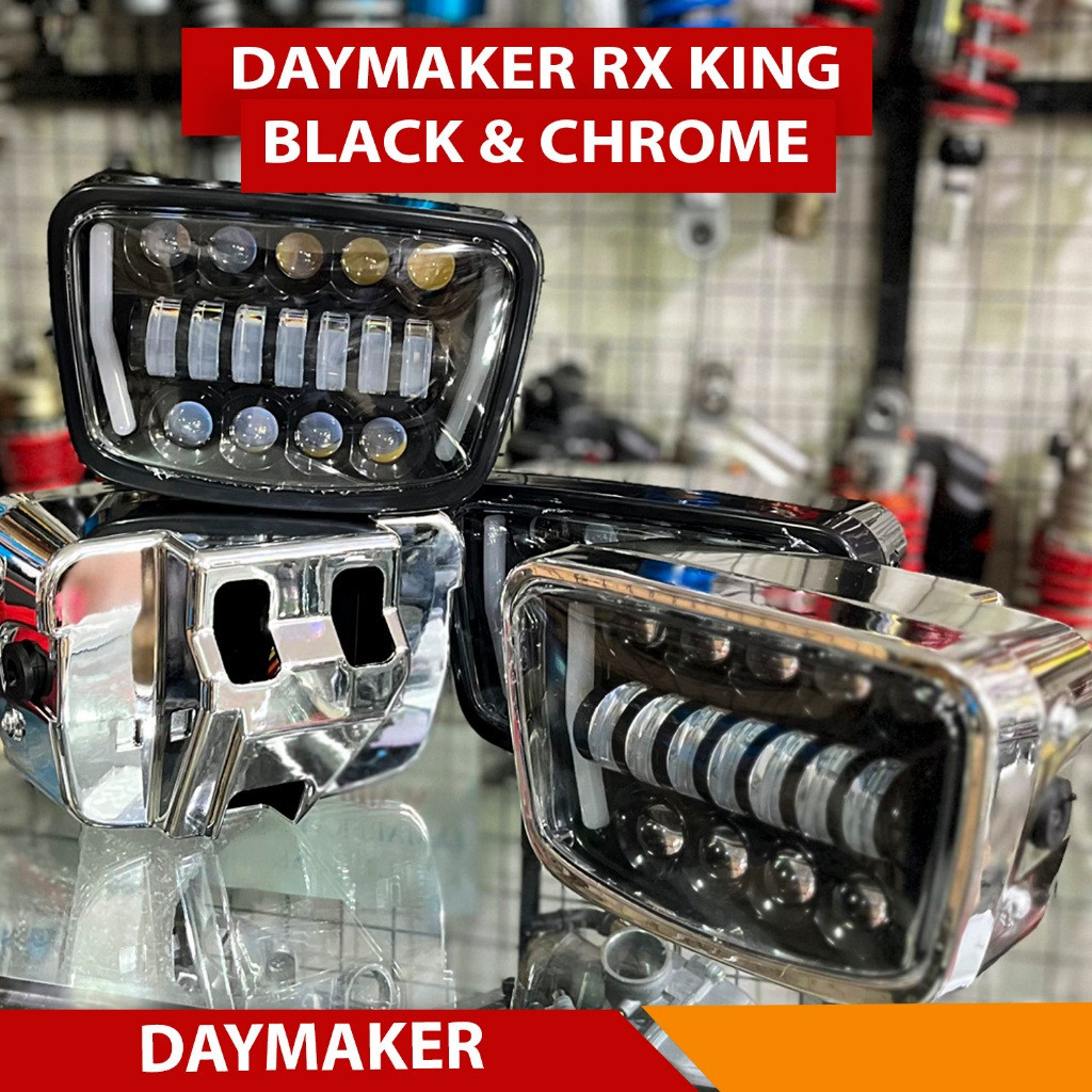 LAMPU DAYMAKER RX KING LAMPU DEPAN DAYMAKER RX KING OVAL SET BATOK
