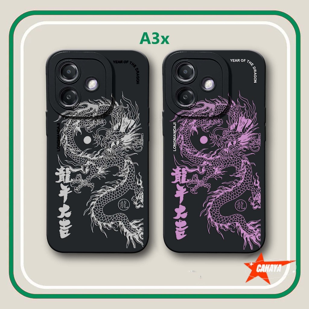 Softcase Pro Camera Oppo A3x - Case Oppo A3x - Case Lentur Oppo A3x - Casing Oppo A3x - Silicon Oppo