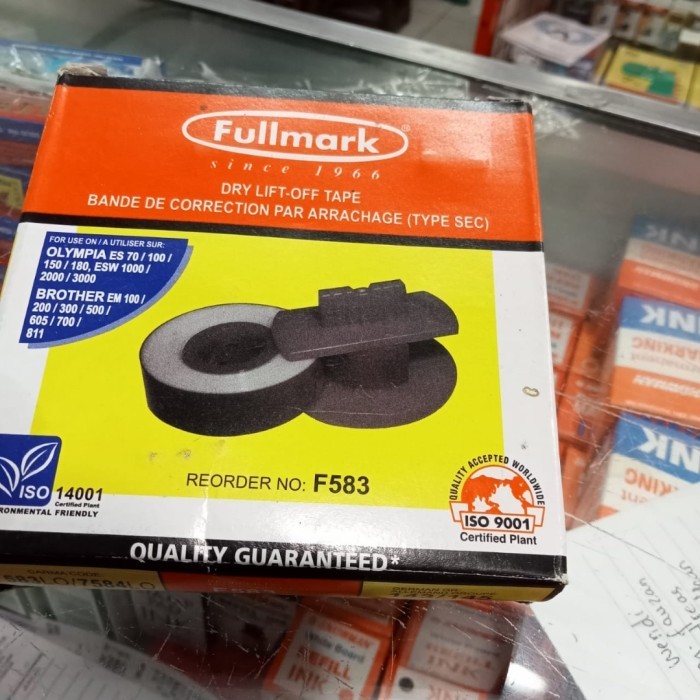 

Penghapus mesin tik fulmark