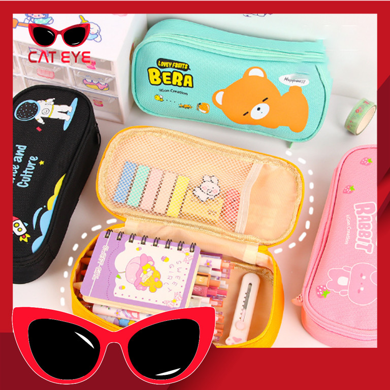 

PROMO - S5832 Tempat Pensil Resleting Lucu / Pencil Case Cartoon / Tempat Pensil Model Terbaru / Kotak Alat Tulis Korea Motif Lucu