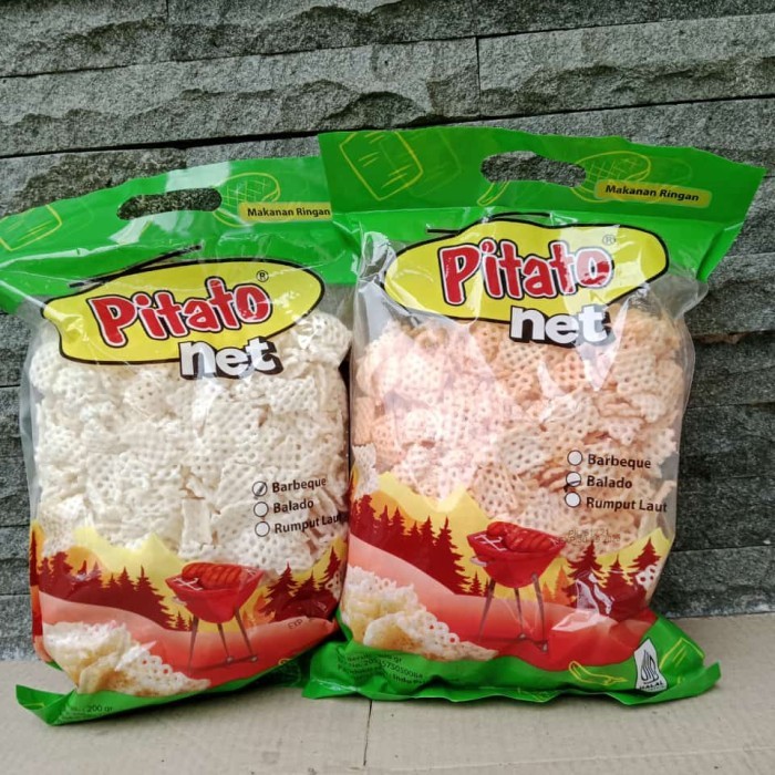 

Net Taro 200g Varian rasa Balado barbeque Rumput laut