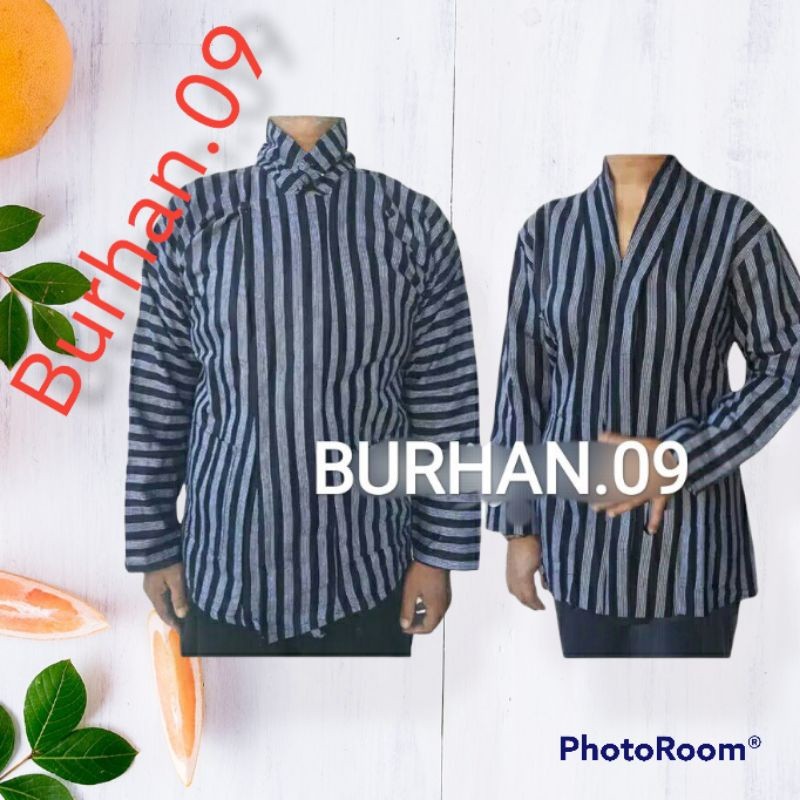LURIK JAWA kebaya wanita BAJU SURJAN LURIK ABU-ABU/ADAT PREWEDING/BAJU ADAT COUPLE