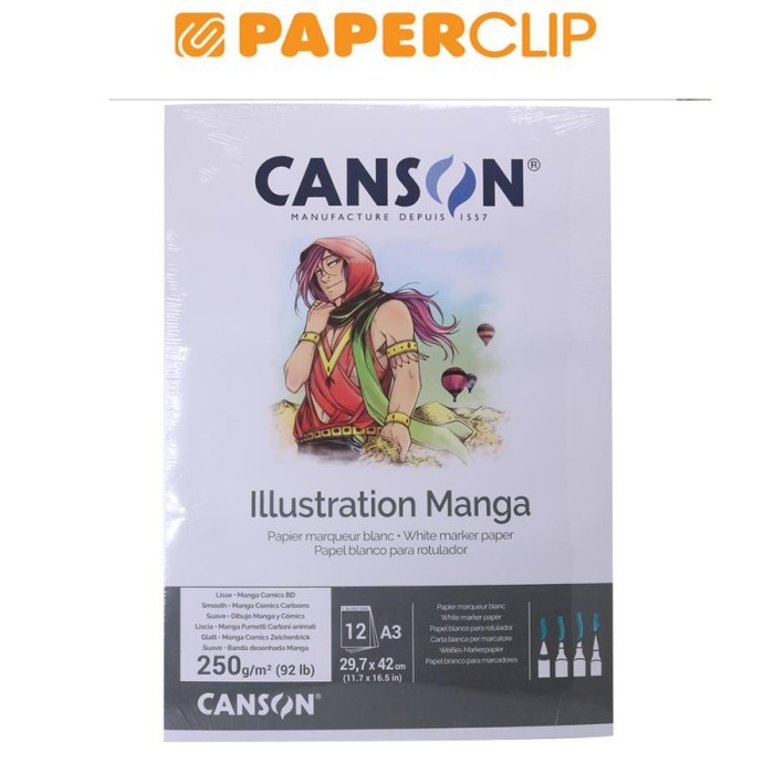

SKETCHBOOK CANSON 250G A3 ILLUSTRATION 200387201