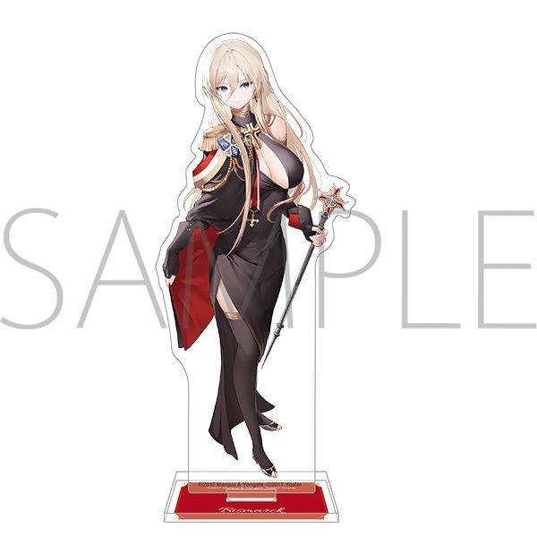Bismarck 7th Anniversary Acrylic Stand - Azur Lane 16cm