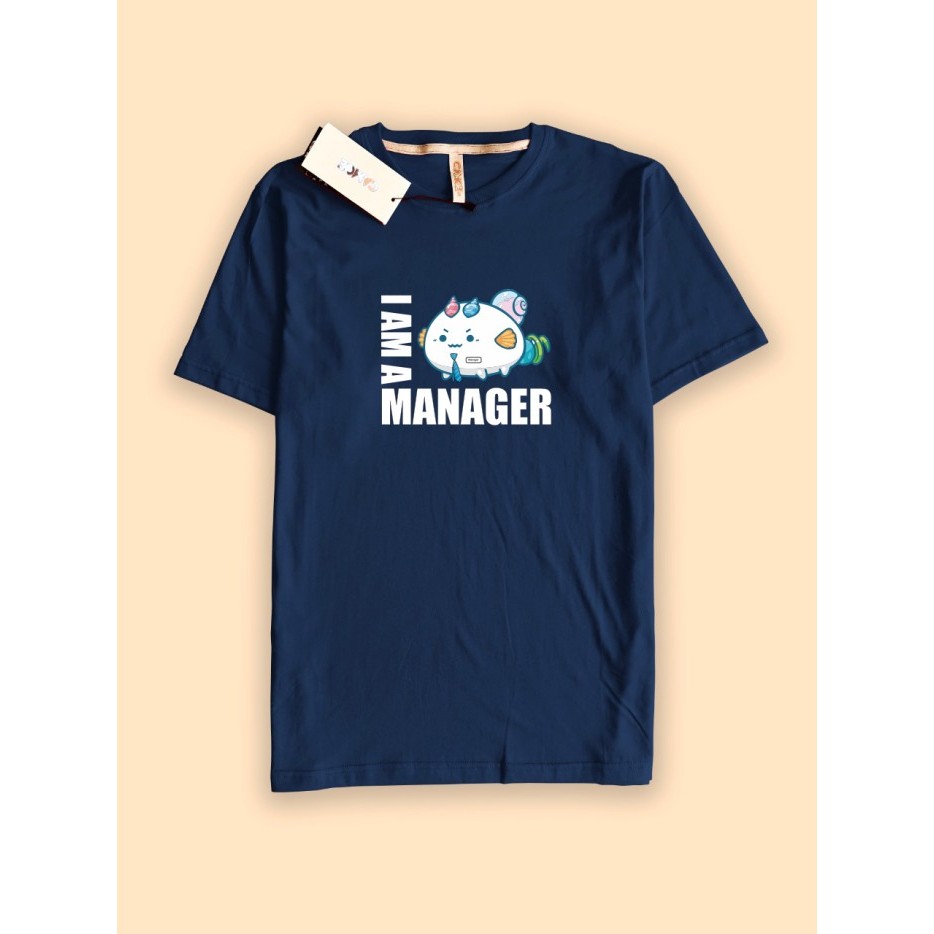 Kaos Baju Tshirt premium axie infinity Manager games
