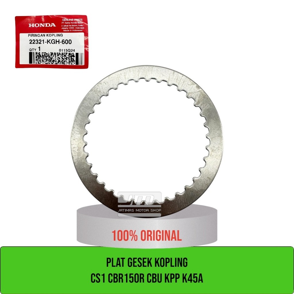 Plat gesek kopling CS1 cbr150 CBU KPP K45A 22321-KGH-600