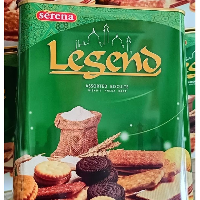 

Serena Legend biskuit Aneka rasa 1 DUS isi 6 Kaleng