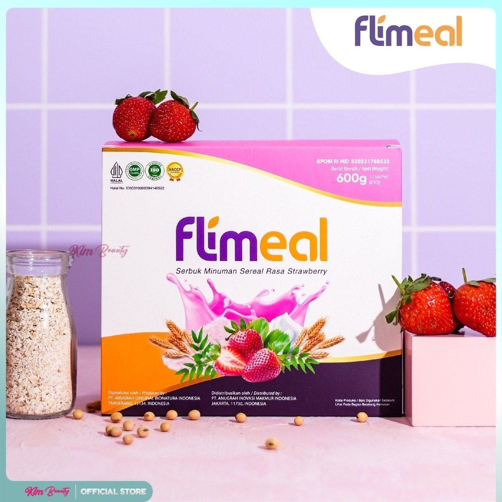

oddsolshop / Flimeal (Meal Replacement) - 1 Box (Isi 12 Sachet)
