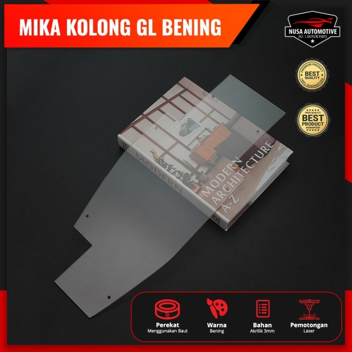 MIKA KOLONG CB / GL / MEGA PRO SPAKBOR TENGAH AKSESORIS VARIASI MOTOR