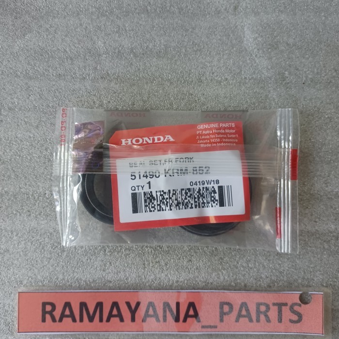 Seal Shock Depan 51490KRM852 berkualitas