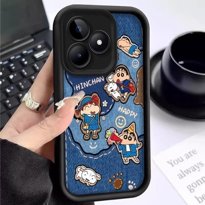 CASING HP FOR XIAOMI REDMI A3 A2 A2  PLUS A1 A1 PLUS REDMI 9 9A 9C 9T CASE SILIKON DENIM JEANS -BCC