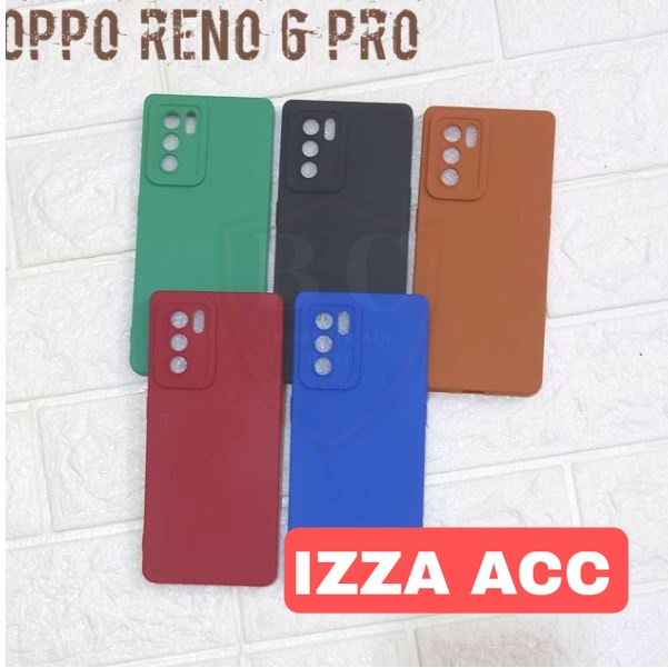 CASE OPPO RENO 6 PRO - SOFTCASE PRO CAMERA OPPO RENO 6 PRO SILIKON MACARON TPU
