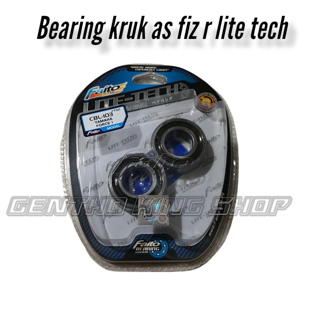 Bearing kruk as fiz r force 1 F1ZR faito racing lite tech