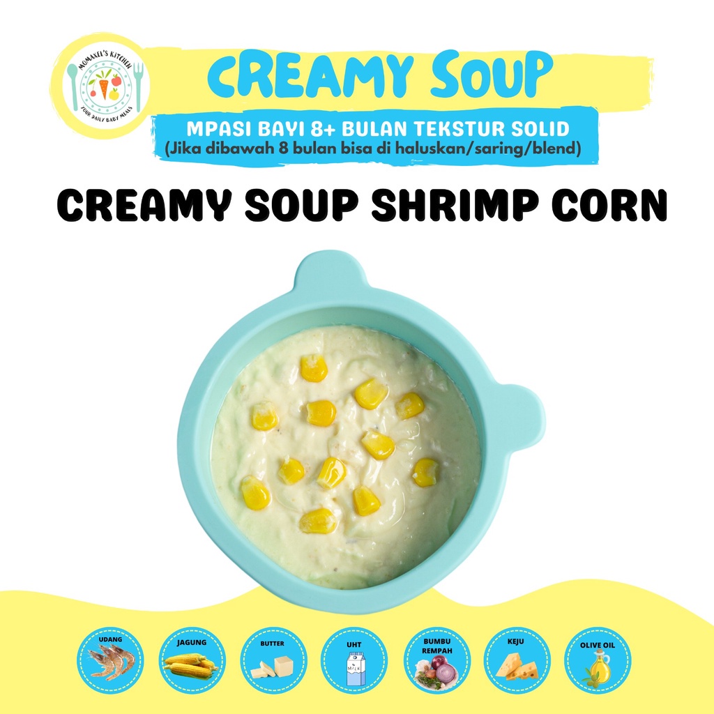 

CREAMY SHRIMP CORN SOUP (FROZEN FOOD)