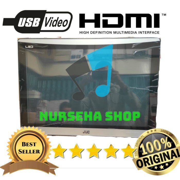 Tv Led JUC 22 inch bisa usb movie dan HDMI