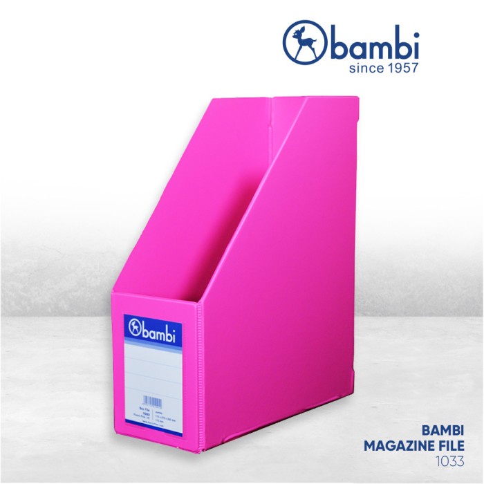 

Bambi Box Magazine File - 1033 - Pastel Green