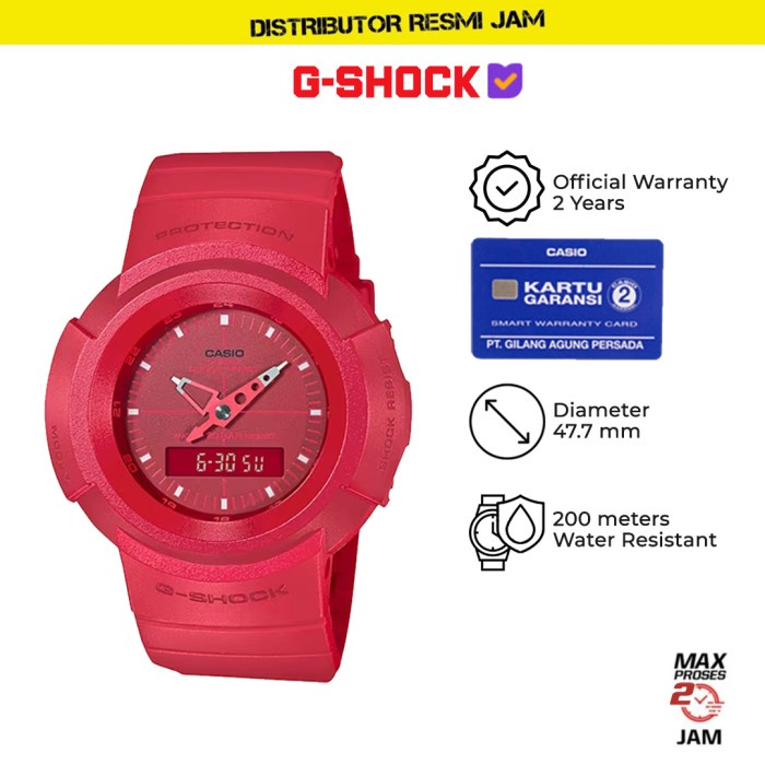 GShock AW-500BB-4EDR AW-500 AW500BB AW500 Garansi Resmi 2 Tahun