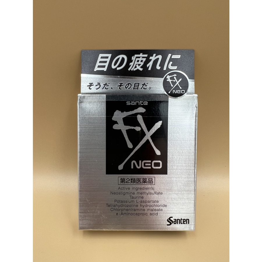 Sante FX Neo Eye Drop Obat Tetes Mata Jepang Original Japan