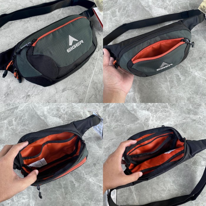 waistbag eiger medium 3a original tas slempang eiger ori tas pinggang