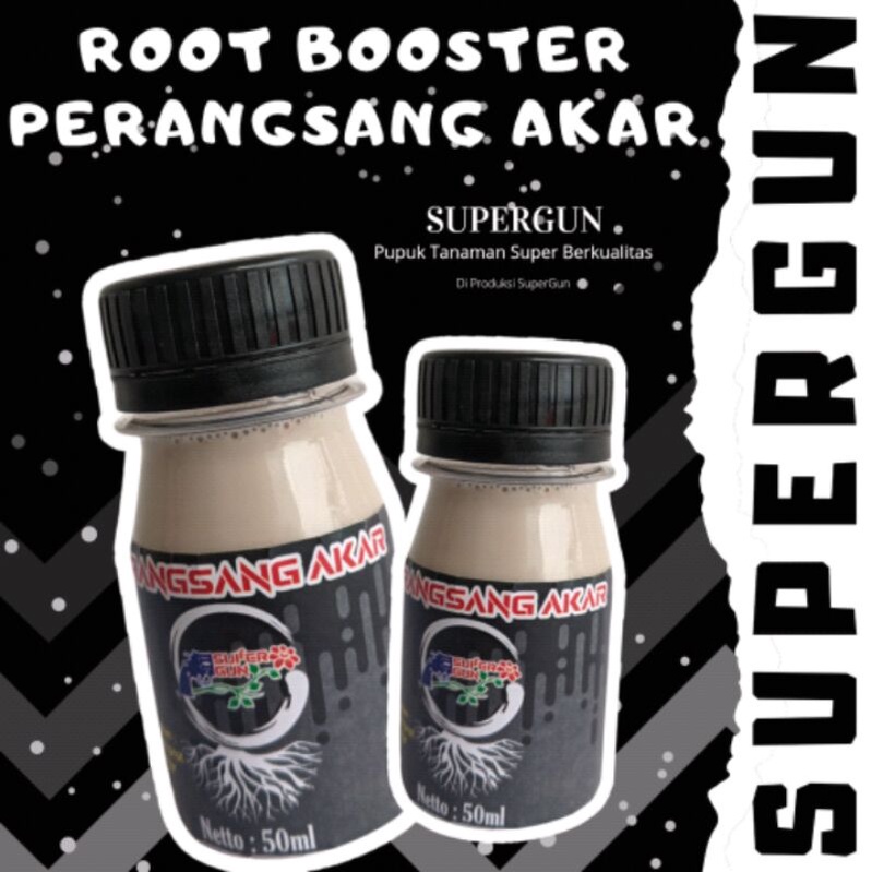 perangsang akar Root Booster Perangsang Akar Supergun Kemasan 50ml - Hormon Perangsang Akar Tanaman 
