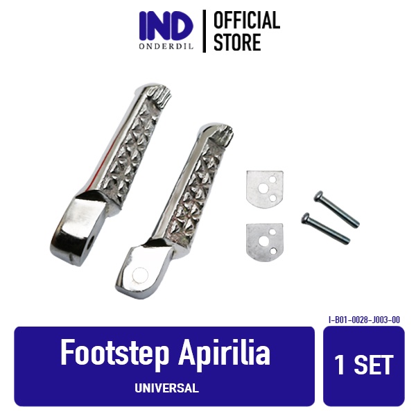RK Footstep Belakang Aprilia Universal Barstep Pijakan Injekan Foot Bar Step Variasi Beat FI Pop
