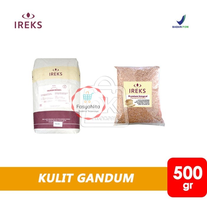 

Kulit Gandum Kasar IREKS Premium Integral Coarse Bran (500 gr) - FasyAnita Mart Denpasar