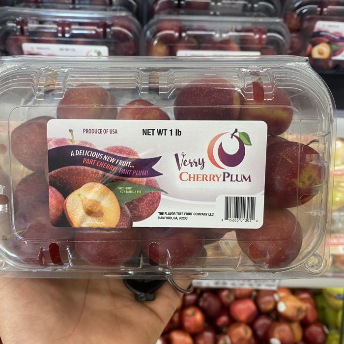 

Plum cherry red manis | buah plum manis cherry pack 500 grm