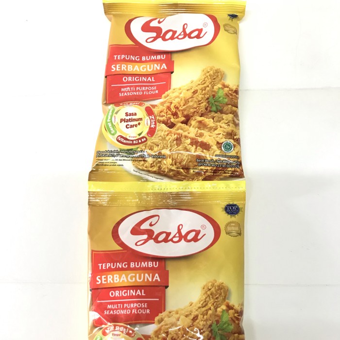 

New Produk Tepung Bumbu Sasa Serbaguna Original 75gr (1 lmbr 10 pcs)