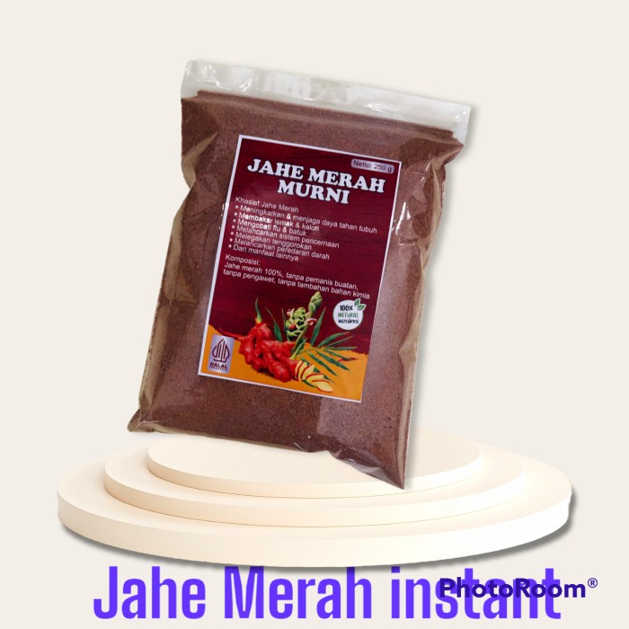 

New Produk Bubuk Jahe Merah Kualitas Premium Tanpa Gula | 500gr